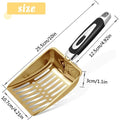 Stainless Steel Cat Litter Scoop Easy to Clean - Suitable for Cat Litter