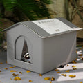 Waterproof Outdoor Feral Cats House Enclosed Pet Tent Cold Resistant Pet House Winter War