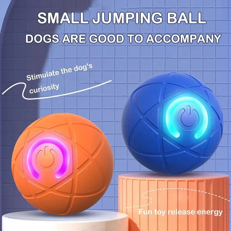 Dog Toy Ball Interactive Rolling Ball Auto Moving Dog Toy Two Modes Rechargeable Automatic Ball