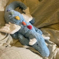 New 50cm Interactive Snow Dragon Plush Pillow Pet Blue Golden Dragon Doll Cute Cat Toy