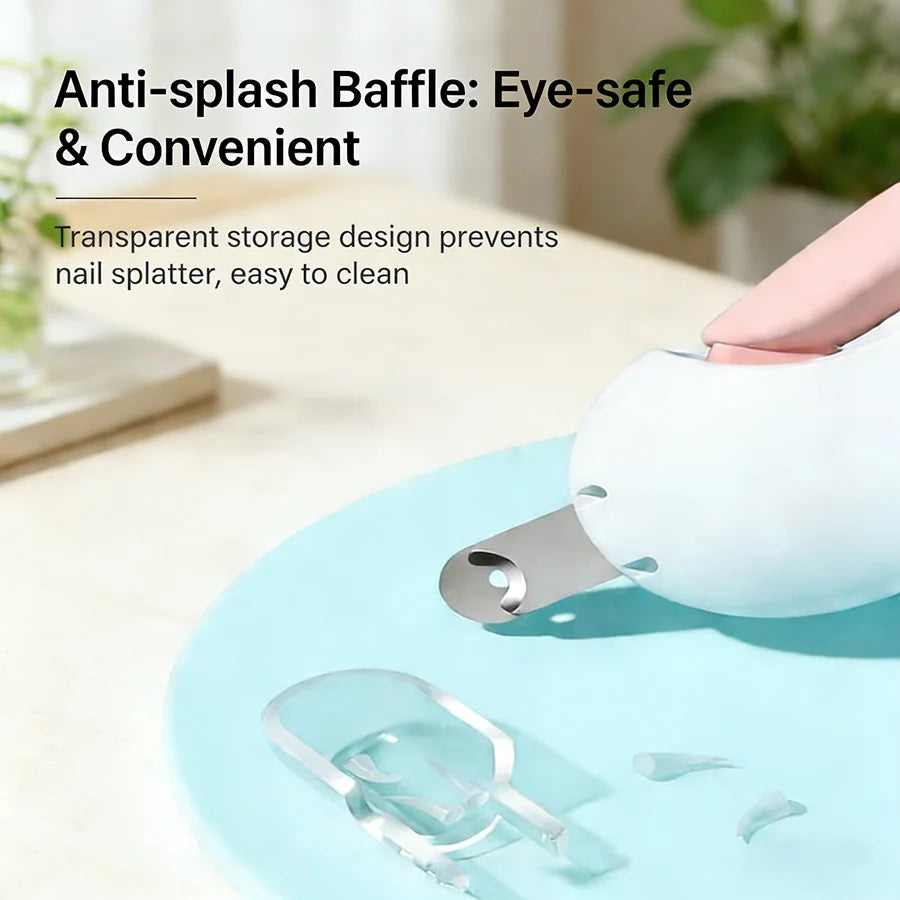 Cat & Dog Nail Clipper with File, Adjustable Round Hole Safe Trimmer for Home Pet Grooming