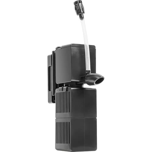 250 Internal 65 GPH Aquarium Power Filter up to 13 Gallon Aquariums | Quiet Spray Bar Mini Turtle Pond Tank