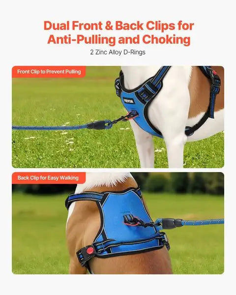 Dog Harness for Large Dogs No Pull Adjustable Dog Vest