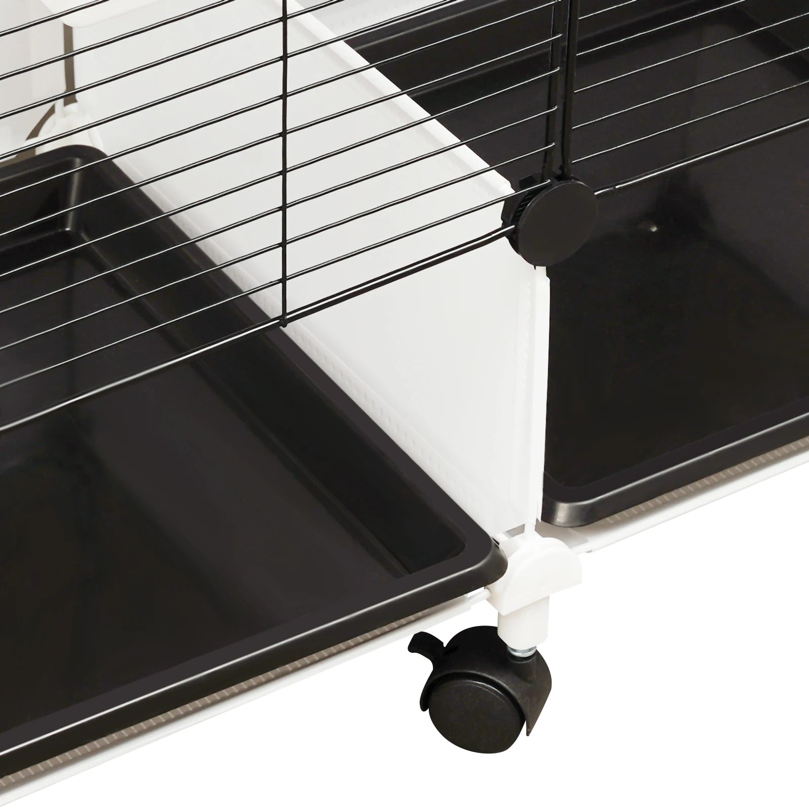 65-inch Bird Cage Large Parrot Cage Birdcage Portable Pet Cages with 6 Universal Wheels & Storage Top,for Lovebirds Cockatiels