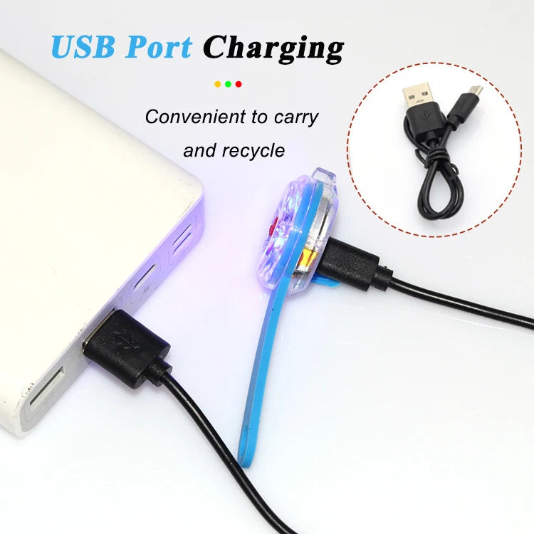 Collar Pendant Night Safety Cat Luminous Light IPX7 Waterproof Flashing Harness With Light