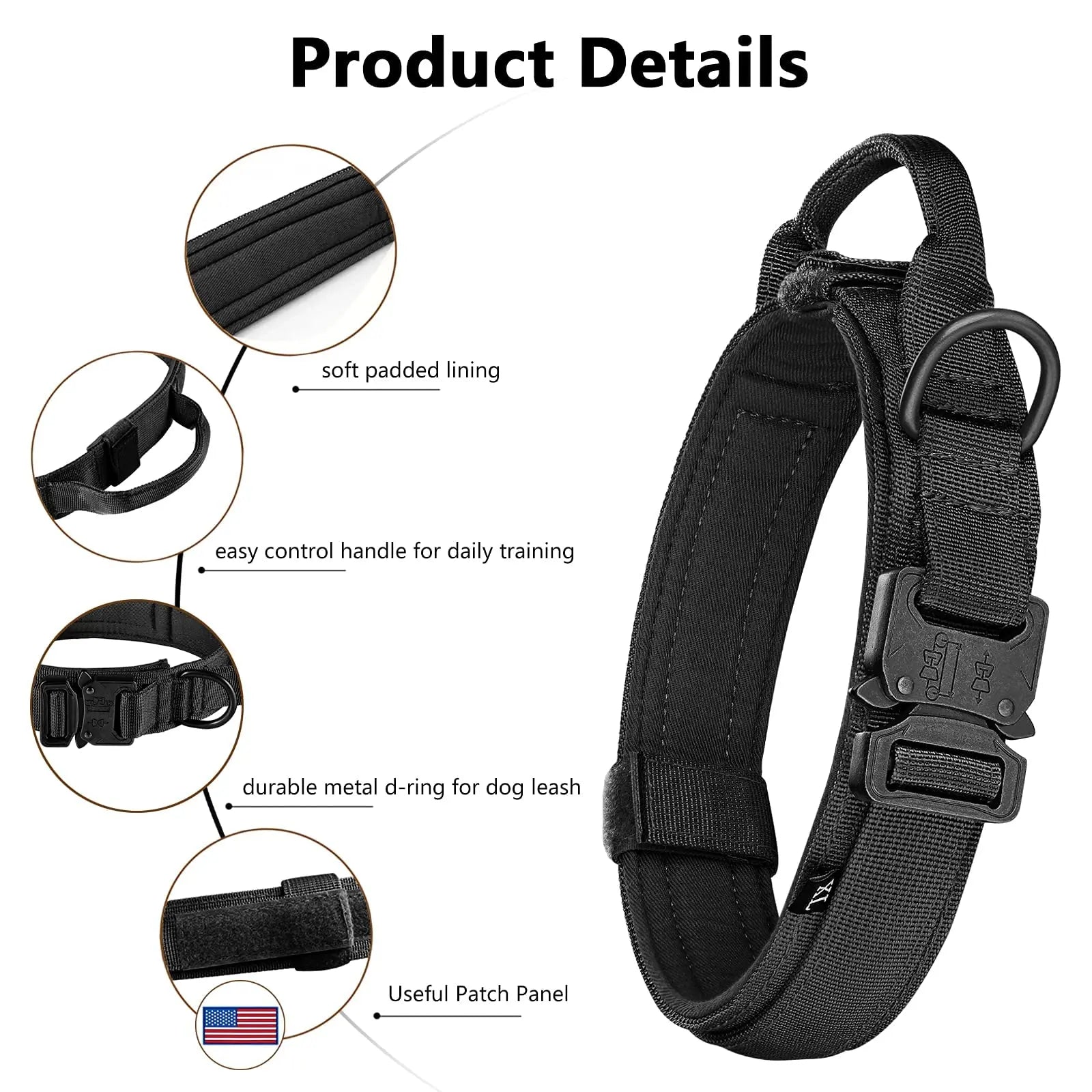 Tactical Dog Harness Pouches For Medium Large Dogs Harnesses