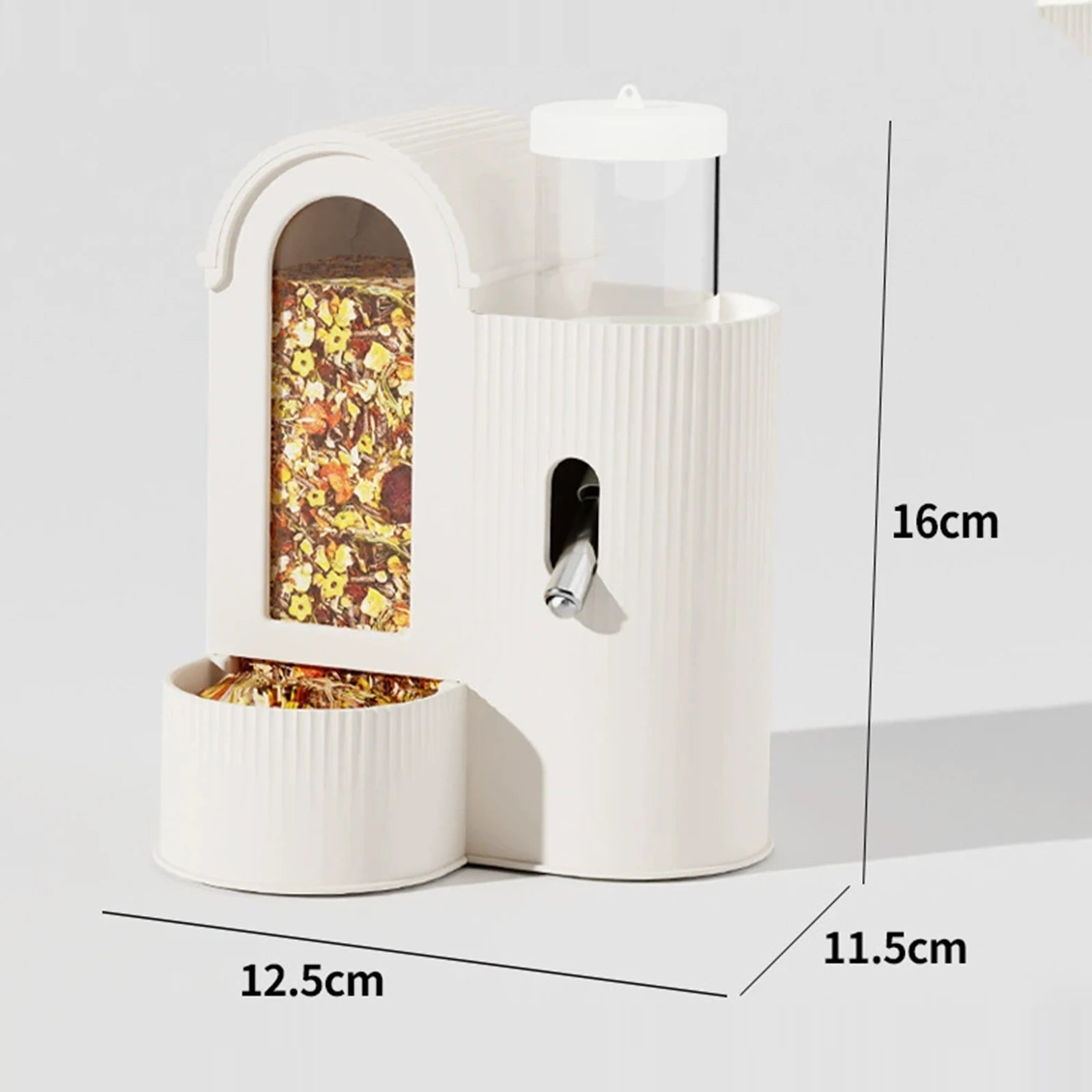 2-in-1 Automatic Food Bowl Large Capacity  Feeder And Waterer Automatic  Feeder No Drip