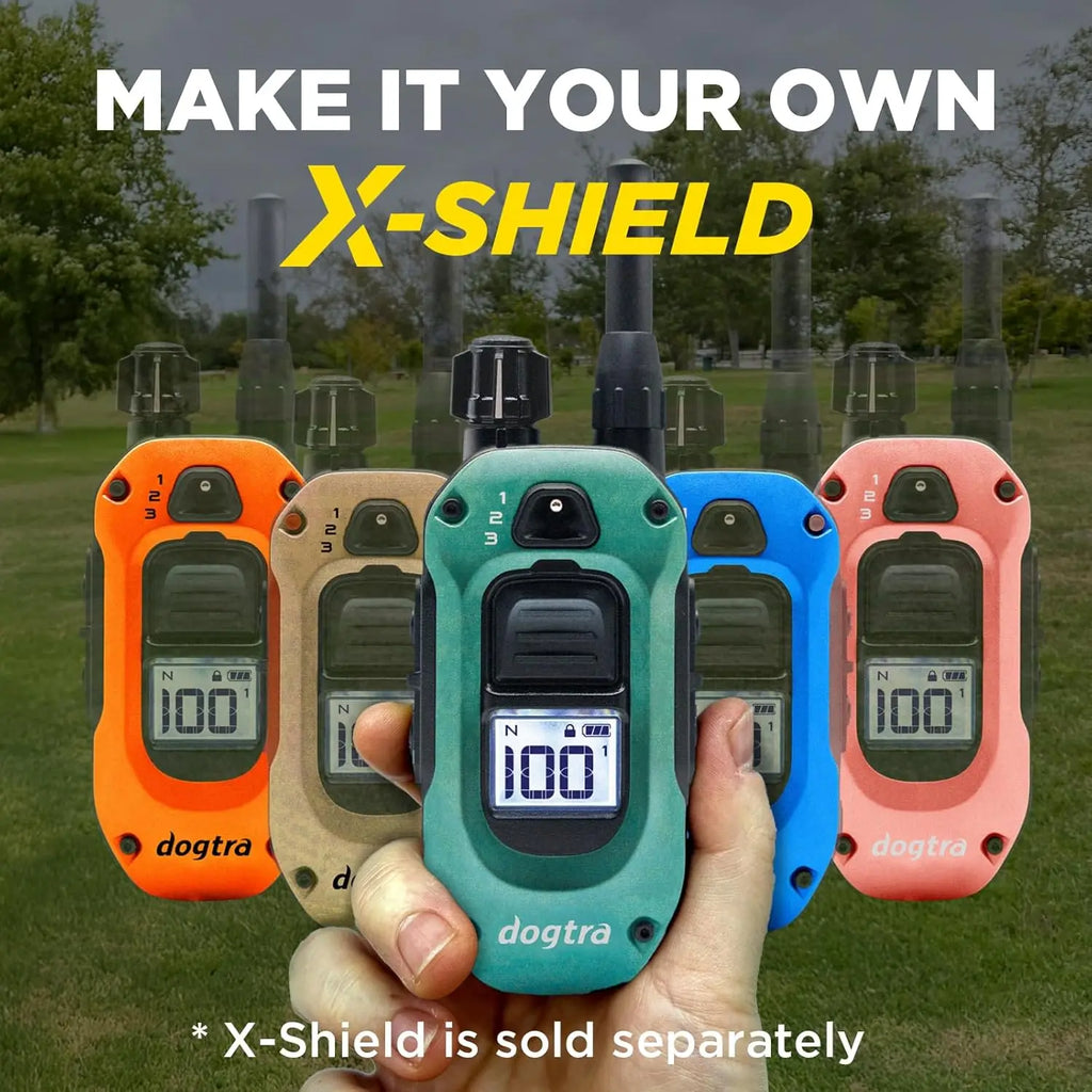 Remote Training Collar with LED Light, Waterproof, 1/2 Mile Range, 100 Levels for Stubborn Dogs