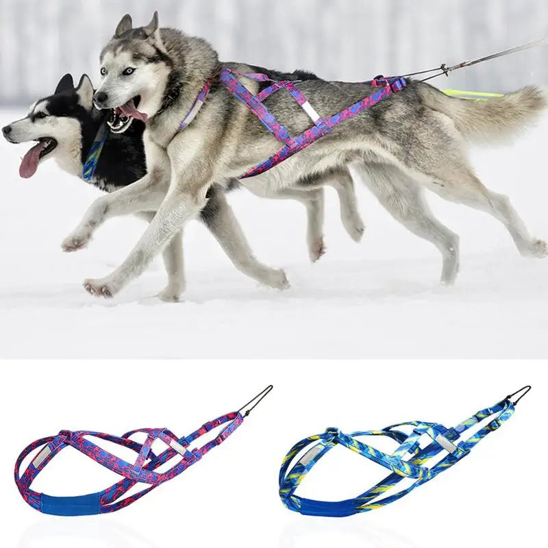 Pulling Harness For Dogs Puppy Harness Adjustable Reflective Dog Harness
