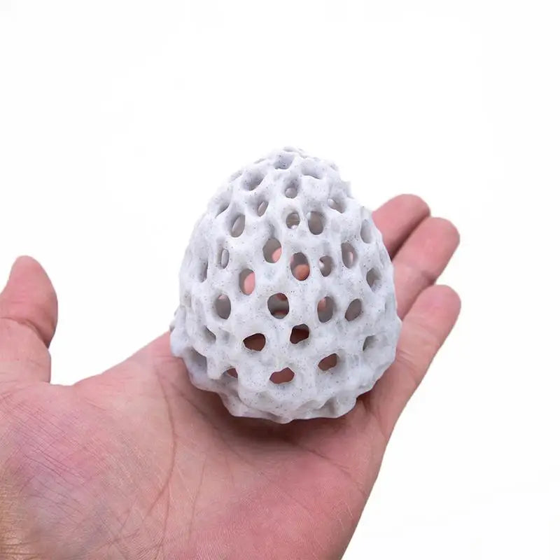Small Aquarium shrimp house Cave Mini Porous Betta House Fish Hiding Spots Shrimp Shelter Shrimp breeding nest