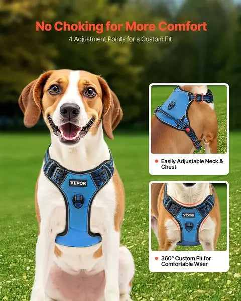 Dog Harness for Large Dogs No Pull Adjustable Dog Vest