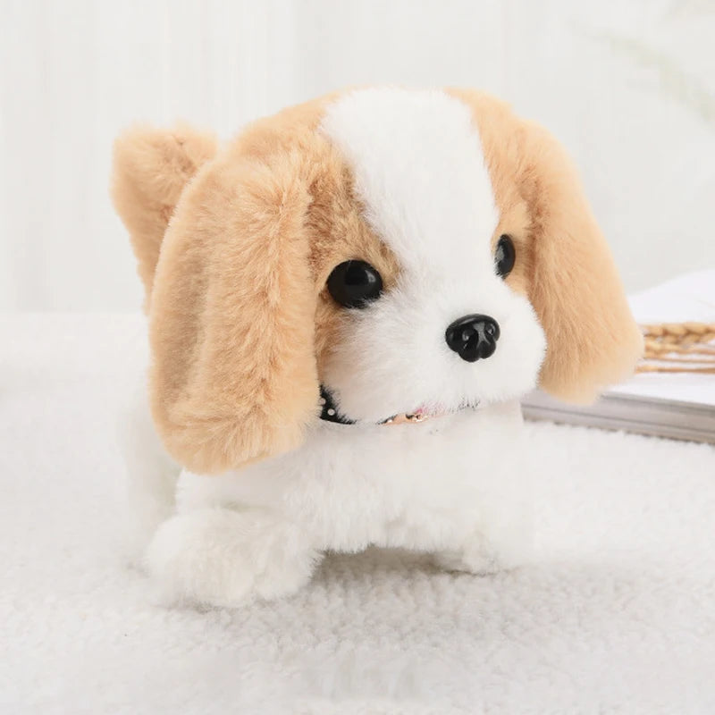 Robot Puppy That Acts Like Real Dog My Realistic Robotic AI Pet Dogs Electronic Interactive Stuffed Dogs For Barking Walking