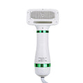 2 in 1 Dog Hair Dryer Comb Portable Pet Blow Dryer Comb Adjustable Temperature Cat Grooming Brush