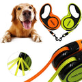 Portable 5Meters Automatic Retractable Leash Traction Rope Nylon For Large Med