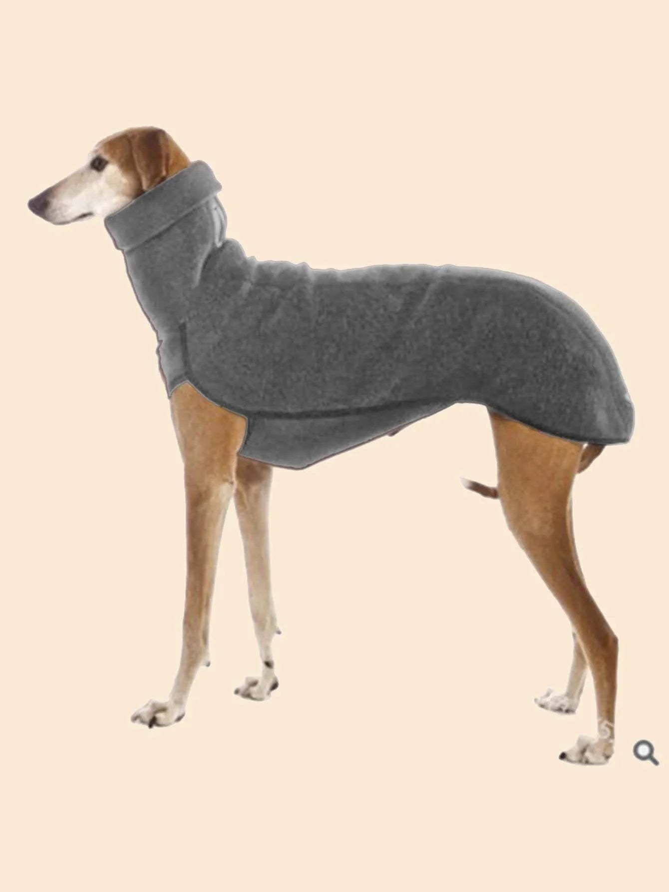 Greyhound Clothes, Dog Winter Coat Pajamas Onesies  Turtleneck Stretch Greyhound Apparel Pet Clothes