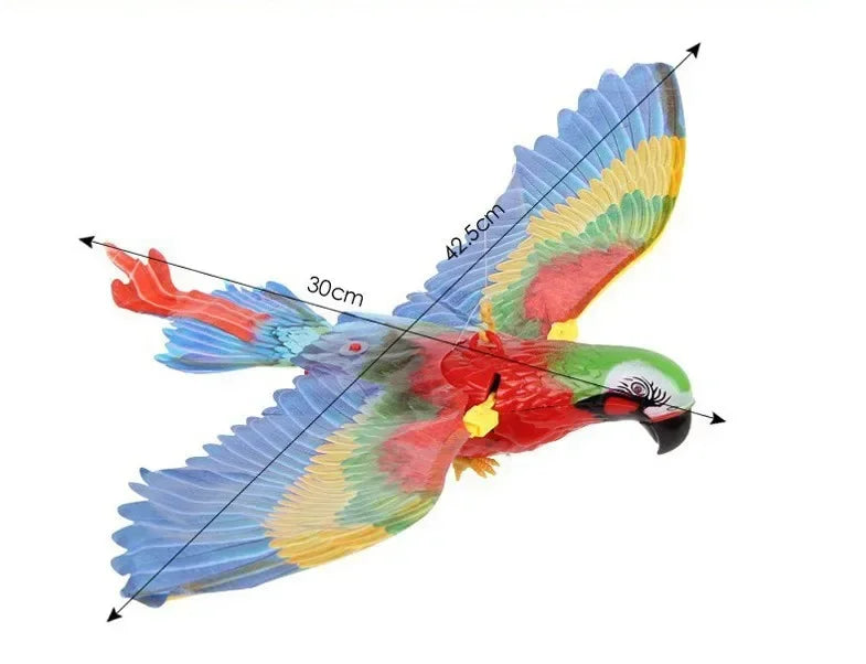 Simulation Bird Interactives Electric Hanging Flying Bird Cat Scratch Rope Pet Toys