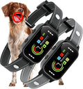 2 Pack Dog Bark Collar with 7 Sensitivity Levels & 5 Training Modes for Dogs 8-120lbs, Waterproof