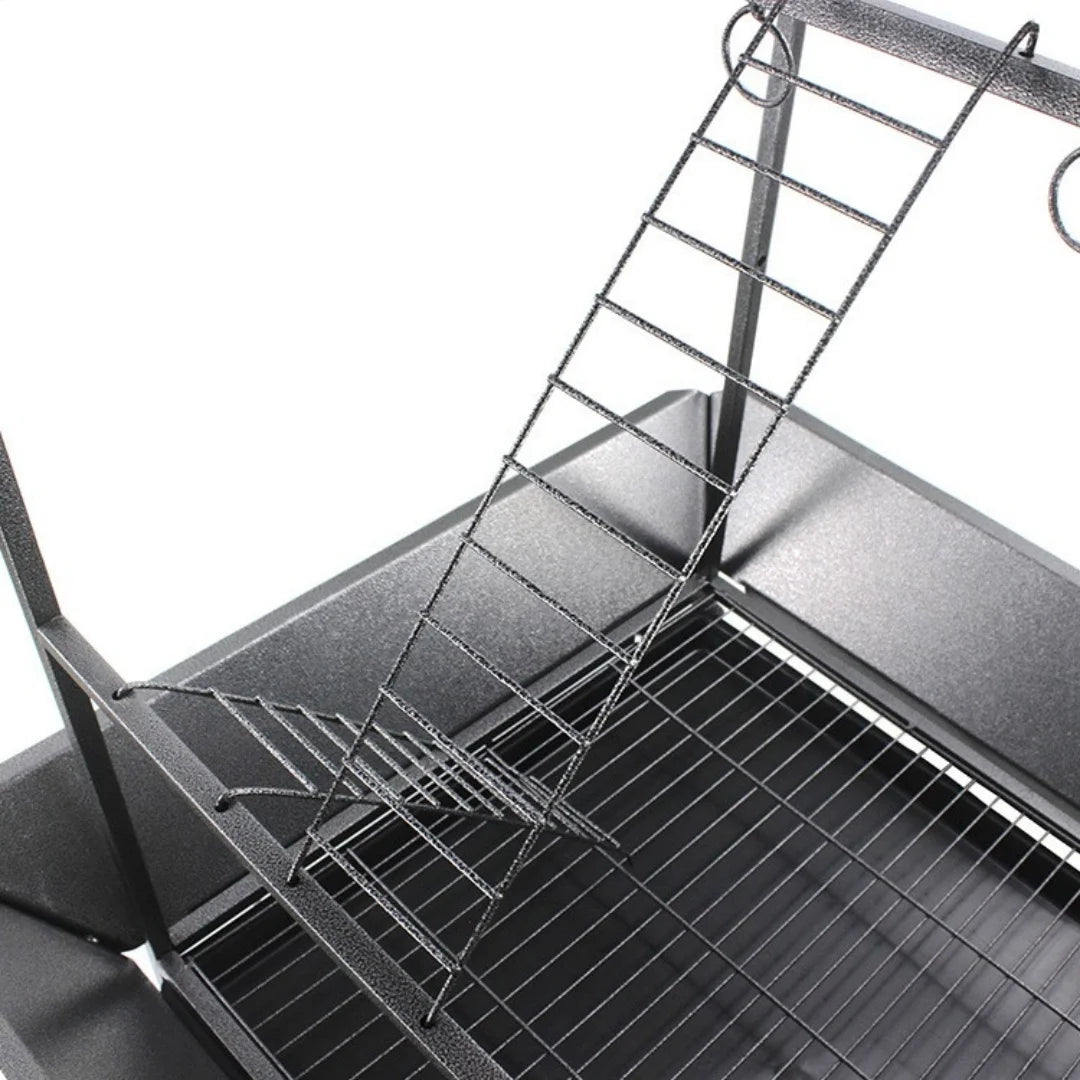 Bird Cage with Wheels, Durable Wrought Iron Parakeet Cage with Slide Out Tray, 62 In Black