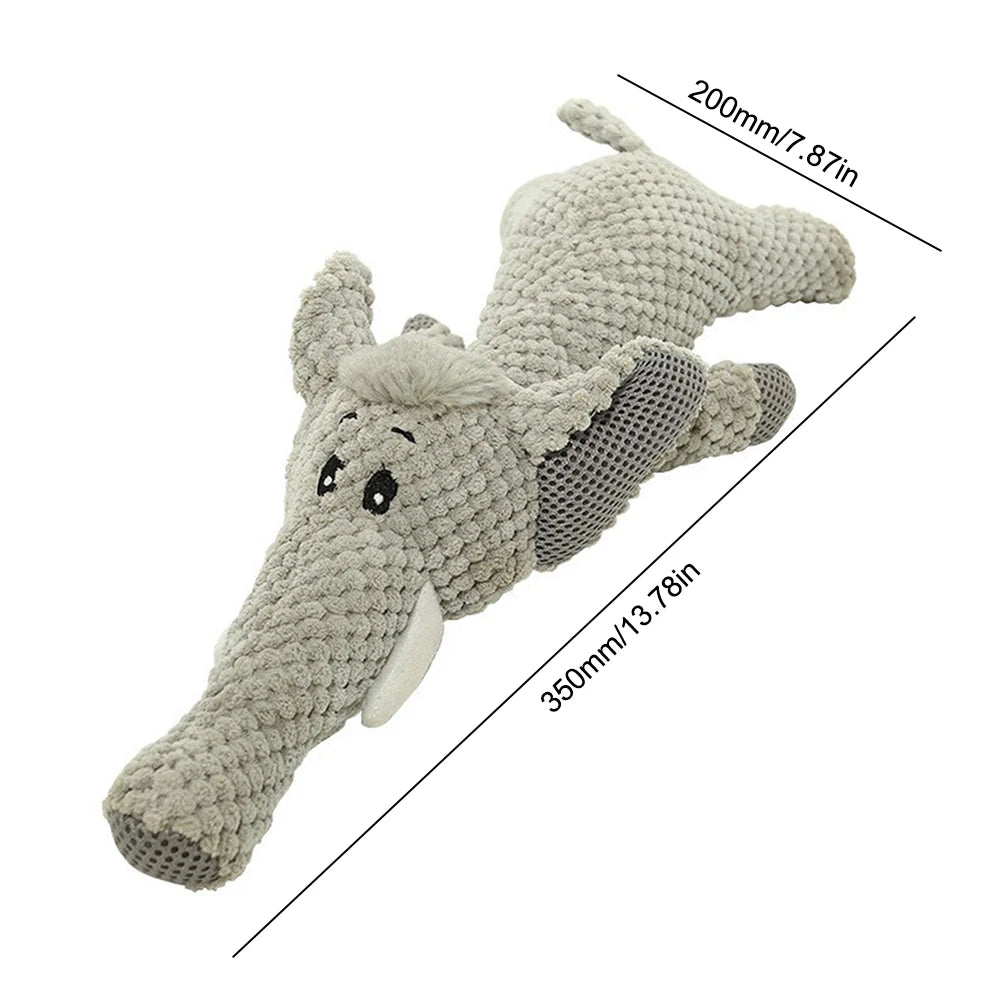 Pet Dog Toy Cute Plush Squeak Stuffed Toys Cartoon Puppy Dog Toy Puppy Teething Chewing