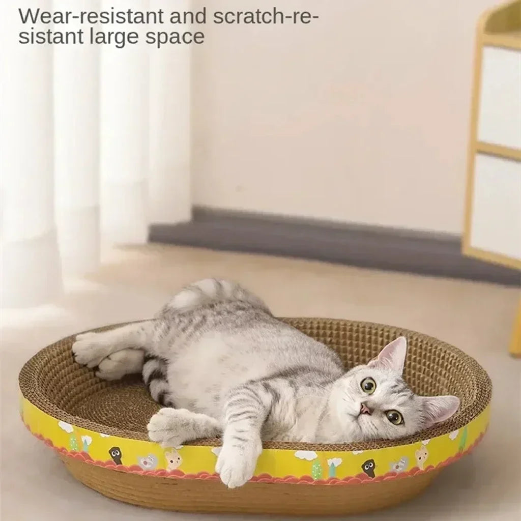 Cat Scratching Board Protect Furniture Grinding Claw Toys Wear-resistant Cat Nest Cat
