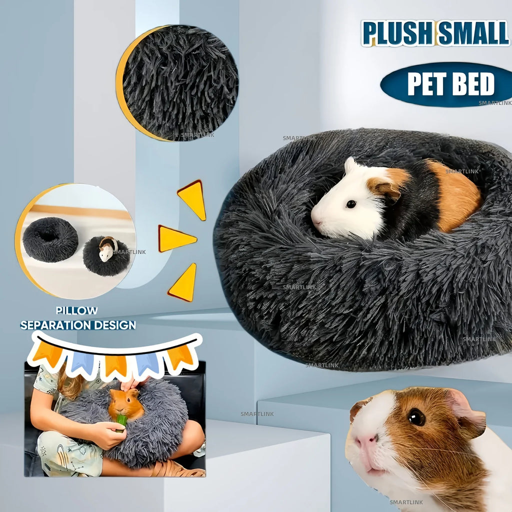 Plush Guinea Pig Bed Soft Hamster Bed Accessories