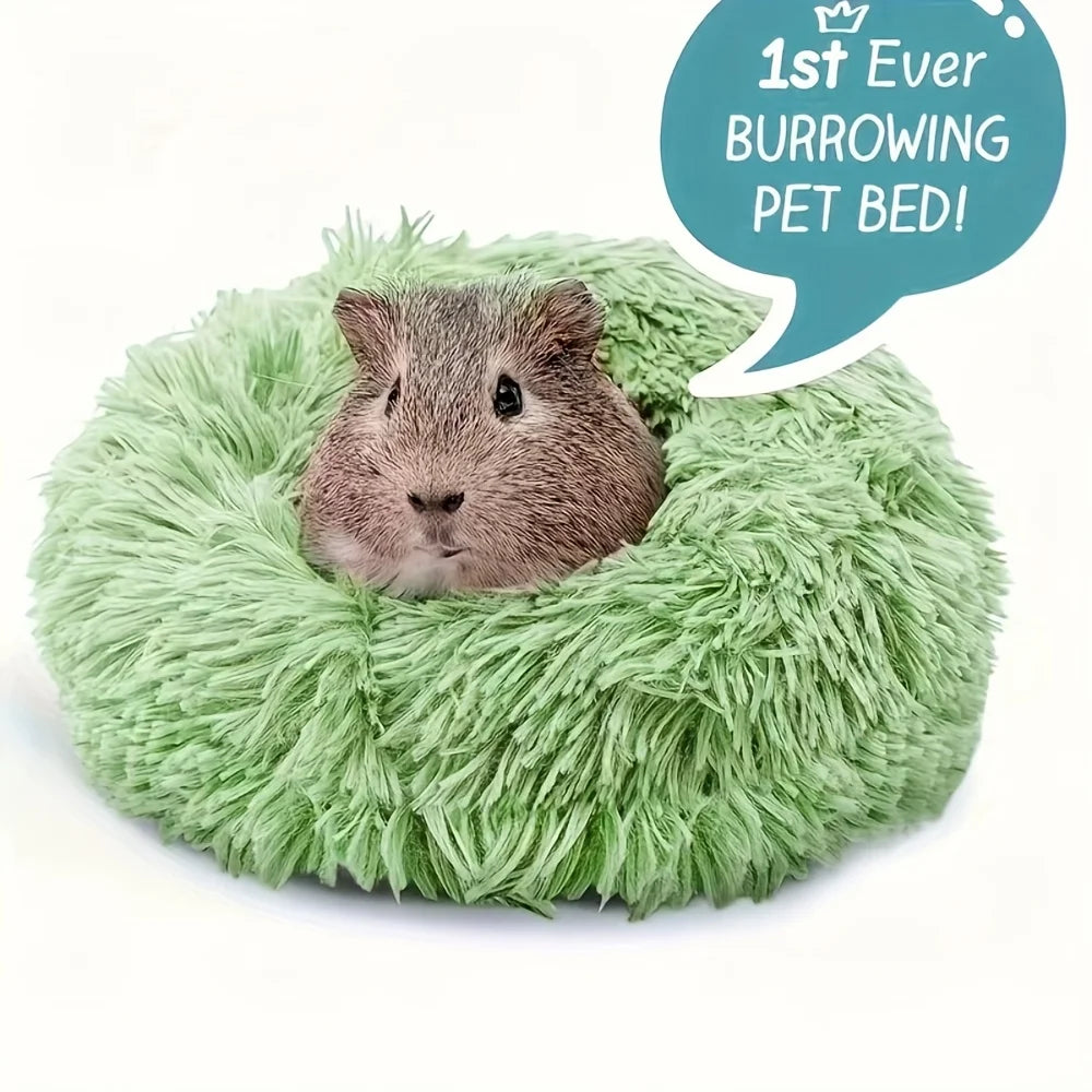Plush Guinea Pig Bed Soft Hamster Bed Accessories