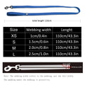 Soft Dog Pet Leash in Harness and Collar Reflective Nylon Cat Mesh Walking Training 11 Color Length 110cm TLL2111
