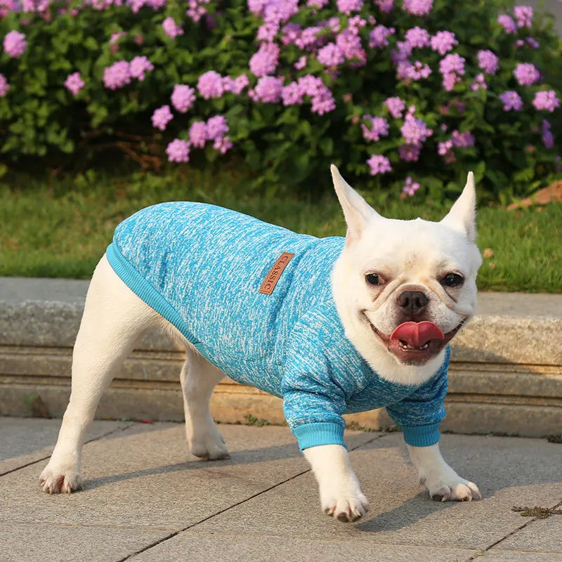 French Bulldog, Pug, Dog, Cat, Pet Clothes, Autumn and Winter Sweatshirts, Two-Legged Clothing