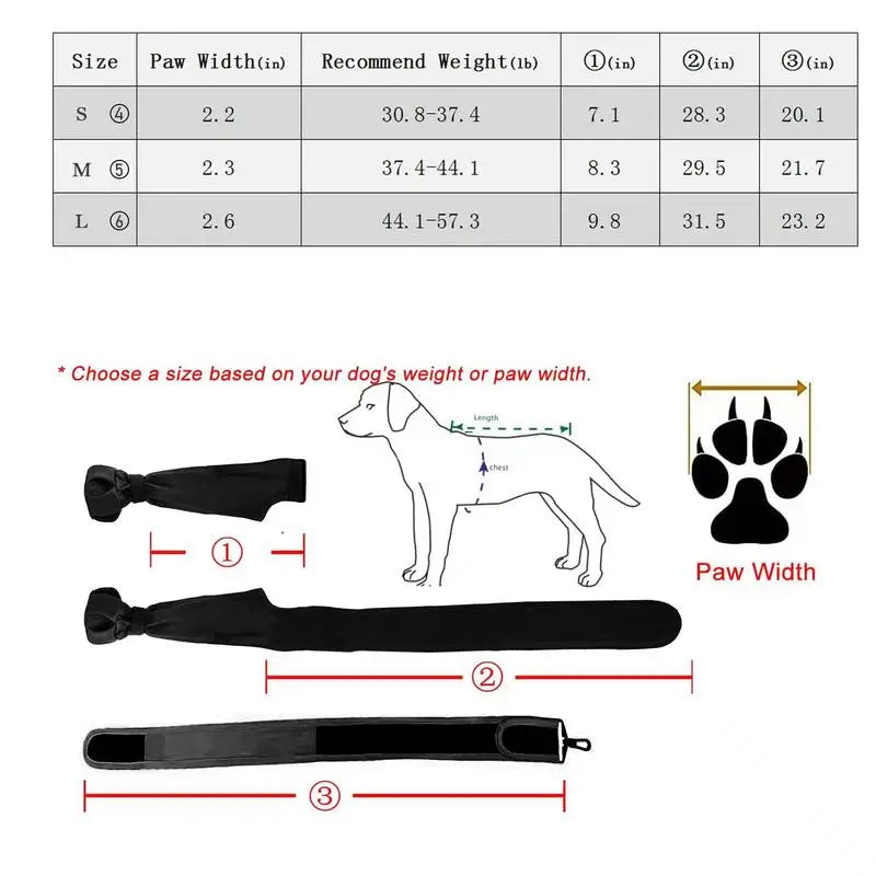 Dog Suspender Boots Waterproof Paw Protectors Soft Puppy Boots Non-slip Dog Winter Shoes Adjustable
