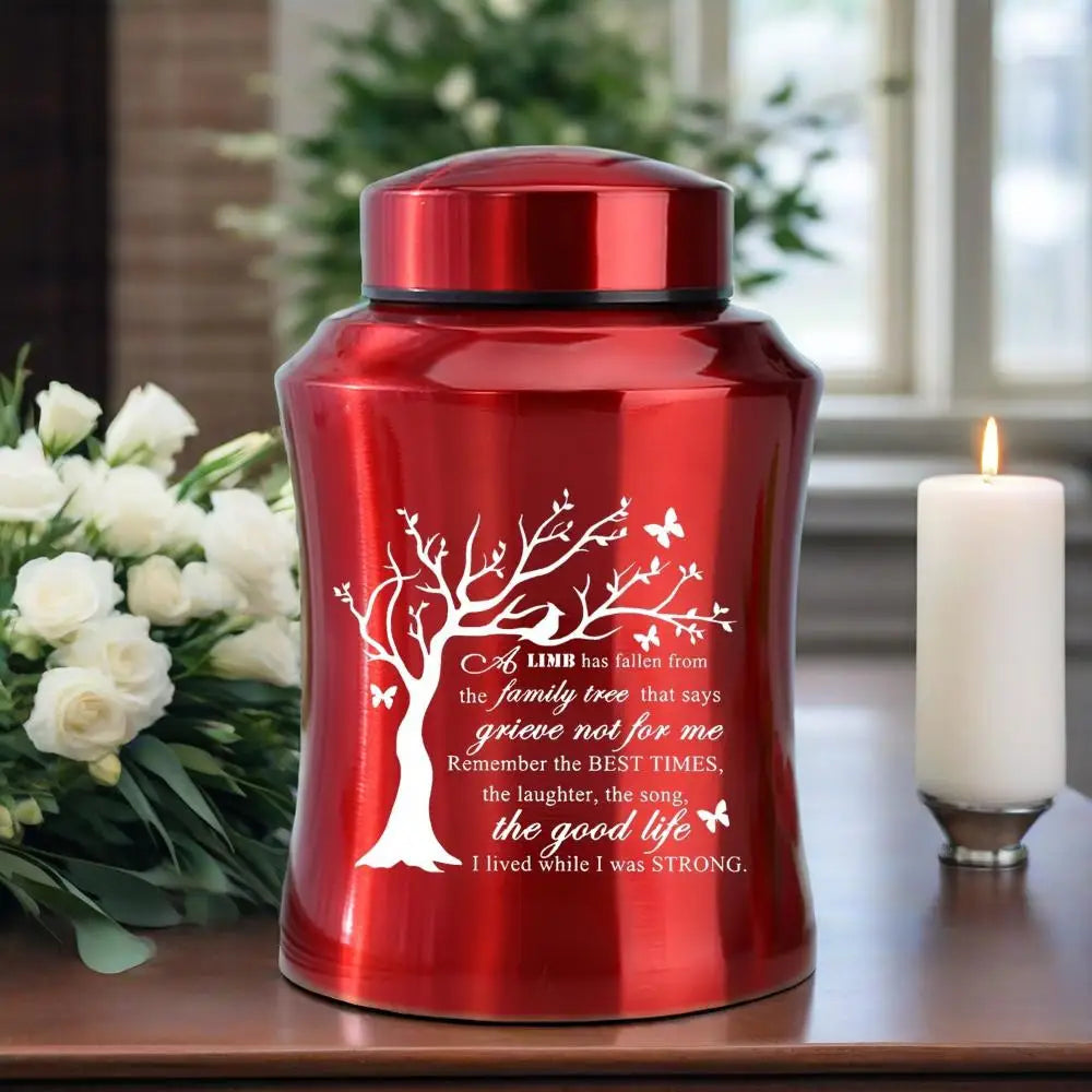Tree of Life Cremation Urns Pet Ashes - Decorative Burial Urn for Ashes Dogs Cats