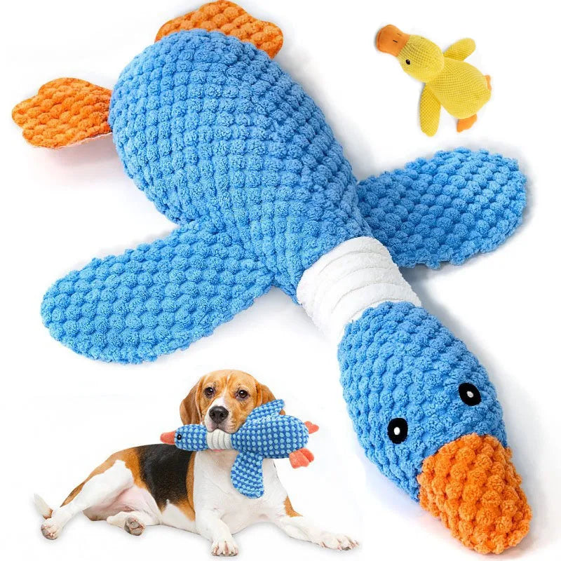 Indestructible Toys for Aggressive Chewers Squeak Toy Doll Pet Products